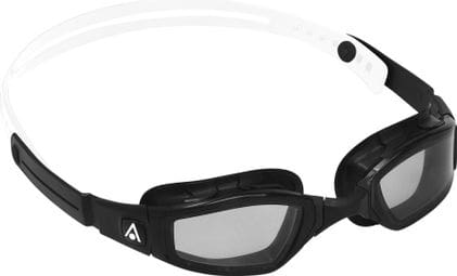 Aquasphere Ninja Schwimmbrille Schwarz / Weiß - Dunkelgraue Gläser