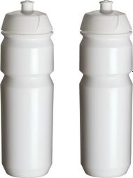 2x Bidons 750 ml - Blanc