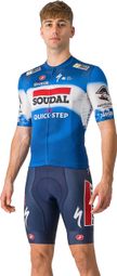 Pantaloncini da <p>ciclismo</p>Castelli Competizione Soudal Quick-Step 2024 Blue Bib Shorts