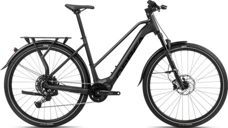 Orbea Kemen Mid 30 Electric Trekking Bike Shimano Cues 10S 540 Wh 29'' Metallic Night Black 2024