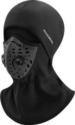 Cagoule de et d'Hiver Chaude Respirante noir