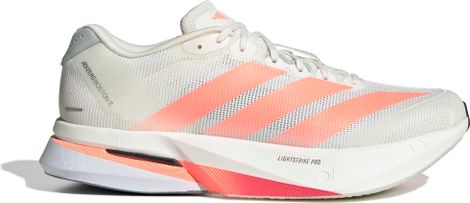 Laufschuhe adidas Adizero Boston 13 Weiß/Orange Herren