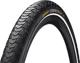 Pneu vtc/urbain 700x32 tr Continental contact plus tt noir (32-622) e-bike/vae 50 km/h