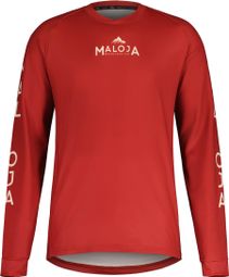Maloja GaderM Long Sleeve Jersey Red deep sunset