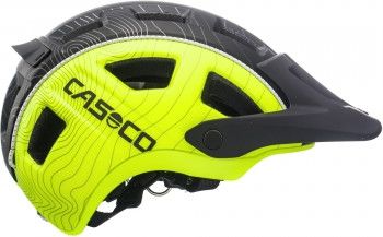 Casque Casco MTB E Noir/ Jaune Fluo