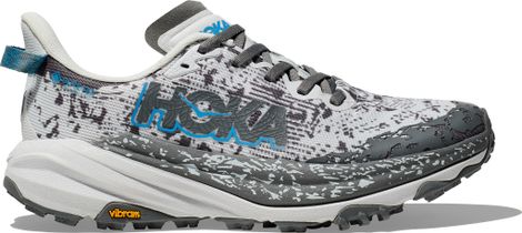 Chaussures Trail Hoka Speedgoat 6 GTX Gris/Bleu Femme