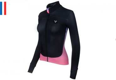 Maillot Manches Longues LeBram Bonette Noir Femme Coupe Ajustée