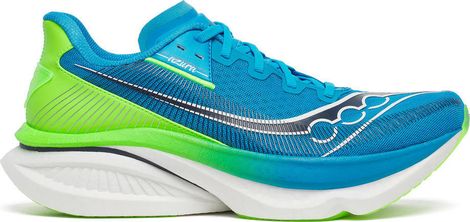 Saucony Endorphin Azura Blauw/Groen Hardloopschoenen voor Heren