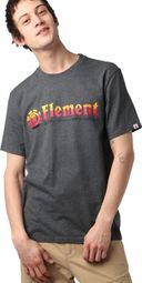 T-Shirt Element Horizontal Fill Ss - Charcoal Heather