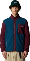 Forro polar concremallera completa The North Face YumioriAzul/Burdeos