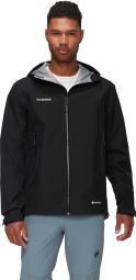 Veste Imperméable Mammut Crater Light Hooded Noir Homme