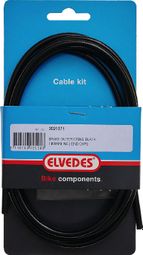 Elvedes Brake Housing Black 1800 mm + 2 End Caps