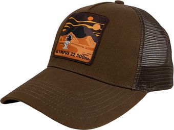 BV Sport Trucker Trek Summit Olympus Brown Cap