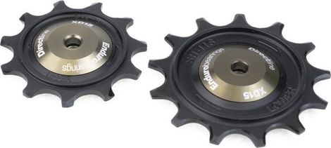 Enduro Bearings 11/13 teeth for Shimano GRX 11 speed derailleur Black