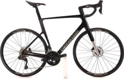 Produit reconditionné · Cannondale SuperSix EVO 3 Di2 12V · Noir / Vélo de route | Très bon état