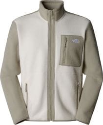 The North Face Yumiori Full Zip Fleece White/Gray