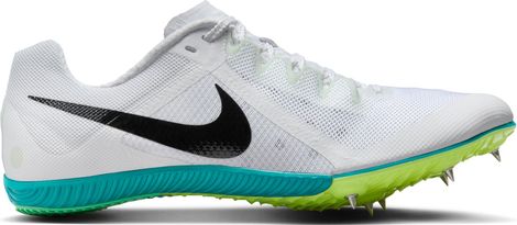 Chaussures d'Athlétisme Nike Zoom Rival Blanc/Vert Homme