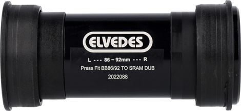 Elvedes PressFit BB86/92 Trapas voor Sram DUB
