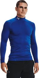 Under Armour ColdGear Compression Top Blue Men