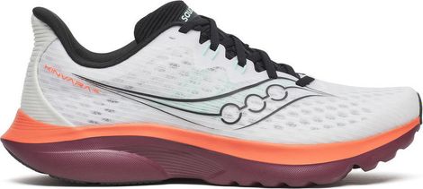 Saucony Kinvara 16 hardloopschoenen, wit/rood, heren