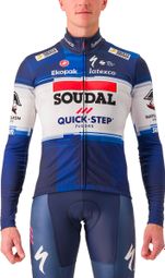 Castelli Thermal Soudal Quick Step 2023 Long Sleeve Jersey Blue/White