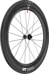 Ruota anteriore DT Swiss ARC 1100 Dicut DB 65 | 12x100 mm | Centerlock + Pneumatico Continental Aero 111