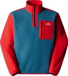 The North Face Yumiori 1/4 Zip Fleece Blau