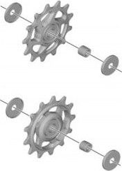 Paire de Galets Shimano SLX RD-M7100/RD-M7120