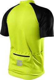 Maillot de manga corta <p>Shot Unlimited Zip</p> Amarillo