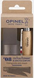 Opinel INOX N°08 + étui ceinture