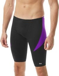 TYR Uomo Jammer Splice Hexa Swimsuit Black/Purple