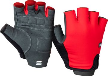 Sportful Matchy Short Gloves Red