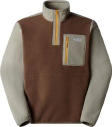 The North Face Yumiori 1/4 Zip Fleece Brown