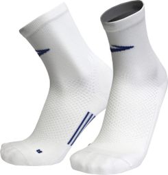 Chaussettes Brooks Elite Sock Blanc/Bleu