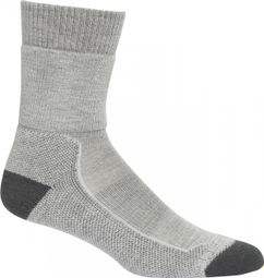 Icebreaker Hike+ Medium Crew Socks Gray