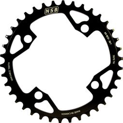 NSB Plateau Mono 10V à Dents Variable XTR 88mm Noir