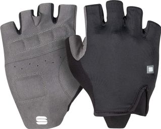 Sportful Guantes Cortos Matchy Negros