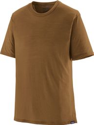 Patagonia Capilene Cool Merino Blend Brown Men's T-Shirt