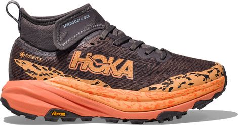 Hoka Speedgoat 6 Mid GTX Violet/Corail Damesschoenen