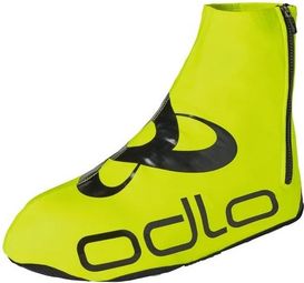 Odlo ZeroWeight Shoe Covers Fluorescent Yellow / Black