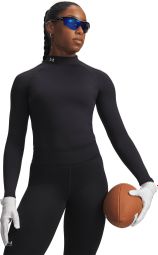 Under Armour ColdGear Kompressionsoberteil Schwarz Women