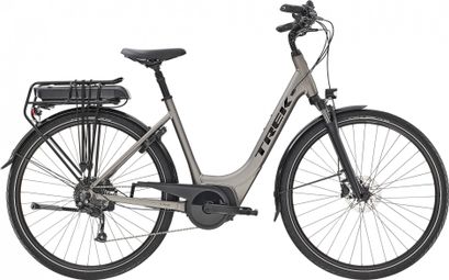Vélo de Ville Électrique Trek Verve+ 2 Lowstep Bosch 400Wh Shimano Altus 9V Matte Gunmetal