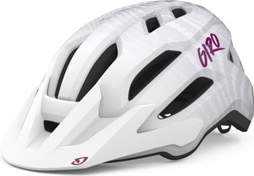 Giro Fixture II Kids Helmet Matte White Pink Ripple