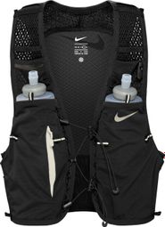 Nike Run 5L-drinkrugzak + 2 flessen van 500 ml, zwart, unisex
