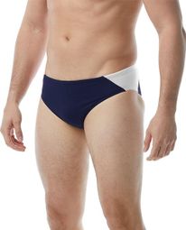 Maillot de Bain TYR Hexa Splice Racer Bleu/Blanc