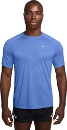 Nike Stride T-shirt met korte mouwen voor heren, blauw