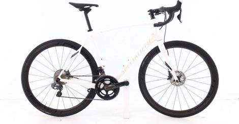 Produit reconditionné · Specialized Roubaix Carbone Di2 11V · Blanc / Vélo de route / Specialized | Bon état