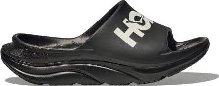 Hoka Ora Athletic Slide Recovery-Schuhe Schwarz/Weiß Unisex