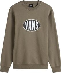 Sweat Vans Spray On Loose Crew Bungee Cord Marron