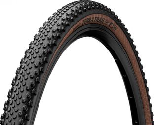 Continental Terra Trail 700 mm Gravel Tire Tubeless Ready Foldable ProTection BlackChili Compound Transparent Sidewall E-Bike e25